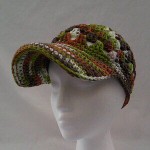 Handmade Crochet Baseball Cap